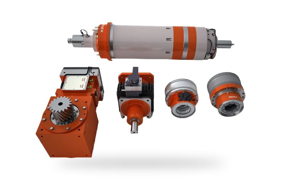 Redex Spindle and table drives