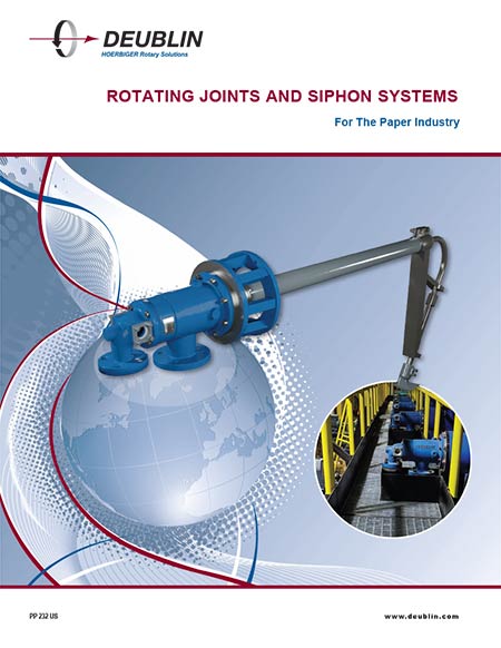 Rotating Joints And Siphon Systems for The Paper Industry